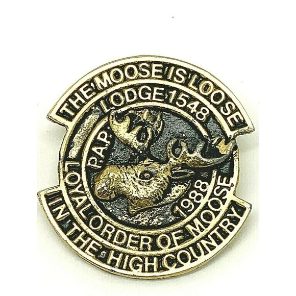 Loyal Order of Moose 1988 In the High Country Lodge 1548 The Moose is Lo… - Picture 1 of 7